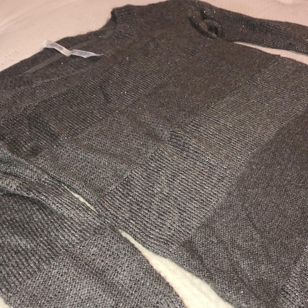 Small Gray Sparkle Sweater Aero